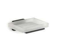 Gedy Atena Matte Black Soap Dish