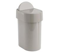 Bathroom Bin Gedy JUNIOR Light Turtledove Grey