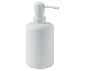Gedy Brenda Soap Dispenser, Resin, Matte White, 9.2 x 7 x 16.3, Capacity 350 ml