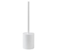 Gedy Brenda Toilet Brush Holder, Resin, Matte White, 9.5 x 9.5 x 36.2 cm