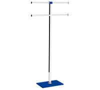 Gedy by Nameeks Rainbow Standing Towel Holder Blue RA31 Contemporary Resin Italian Bathroom Accessories Set