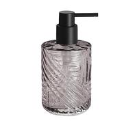 Gedy Corinne Dispenser, Plastic Crystal, Transparent Smoked, 8x8,9x15,6cm