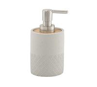 Gedy Desktop Dispenser, Cement, Grey, 7.6 x 17.2
