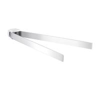 Gedy Double articulated towel rail Pirenei Chrome