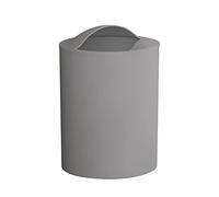 Gedy Grey, G-Eye Paper Collector, Dimensions and Weight Bin 26.5 x 19 x 19 cm & 0.25 kg, Made of Thermoplastic Resins, Bathroom Bin R&D Design, 100% Made in Italy, 2 Years Warranty, Unique
