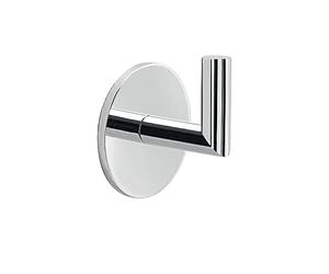 Gedy G-GEA Wall Hanger Adhesive Chrome, Dimensions: 6.3 x 5.5 x 4.3 cm & 0.05 kg, Bathroom Robe Hanger, Aluminium, Glueable with 3 m Bioadhesive, R&D Design, 10 Year Warranty