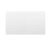 Gedy G-Maim Non-Slip Bath Mat with Suction Cups, Size: 60 x 38 cm, Resin Bath Mat, Transparent Finish, R&D Design, 100% Made in Italy, Machine Washable Rug, 2 Year Warranty