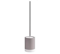 Gedy G-New-Mizar Wall Toilet Brush, Taupe Colour, Ceramic Toilet Brush, 2 Year Guarantee, Dimensions 47.5 x 9.7 x 9.7 cm & 0.678 kg, Design R&D, Unique