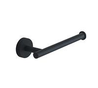 Gedy G-Osaka Toilet Roll Holder Black Cromall Components Stainless Steel and Satin Glass Container Dimensions 5 x 17 x 7.6 cm and Weight 0.154 kg Design R & S