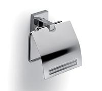 Gedy G-Pukhet Toilet Roll Holder Chrome Plated Dimensions 13 x 12.6 x 4.8 cm and Weight 0.19 kg Stainless Steel and Cromall Roll Holder 2 Year Guarantee Design R & E