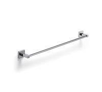 Gedy G-Pukhet Towel Holder CM.60, Chrome Colour, Components Made of Stainless Steel and Cromall, 2 Year Warranty, Measures 4.5 x 63.4 x 6.8 cm and Weight 0.23 kg, R&D Design, Chrome, 60 cm
