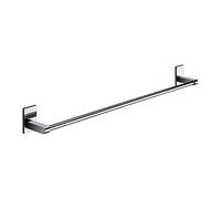 Gedy G-Singapore Towel Holder CM.60 with Swivel Plates, Chrome Colour, Components Made of Stainless Steel and Cromall, Measures 6 x 62.6 x 6.5 cm and Weight 0.35 kg, R&D Design, Chrome, 60 cm
