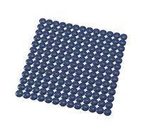 Gedy G-Soap Non-Slip Sink Suction Cups, Size: 32 x 32, Resin Bath Mat, Blue Finish, R&D Design, Made in Italy, Machine Washable, 2 Year Warranty, Unica