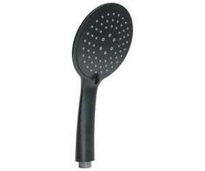 Gedy G-Tech 13, 3 Jet Hand Shower, ABS with Black Finish, 5 Year Warranty, R&D Design, Sand Shower Filter Included, Unique