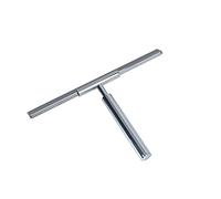GEDY G-Thor Shower Squeegee Chrome Color, Brass Glass Cleaner, Measures 17.5X26X2.2 CM & 0.2 kg, 2 Years Warranty, Gedy R&D Design, Chrome, Unique