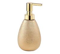 Gedy G-Astrid Gold Bathroom, Dimensions 16.6X8.3X8.3 CM Weight 0.23 kg, Ceramic Soap Dispenser, Year of Warranty 2, R&D Design, Unica