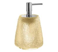Gedy Irina Soap Dispenser, Resin, Beige, 9.9 x 9.9 x 16