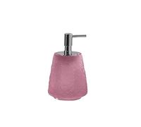 Gedy Irina Soap Dispenser, Resin, Pink, 9.9 x 9.9 x 16