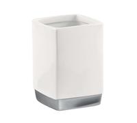 Gedy Lucy Brush Holder, Ceramic, White, 80 x 60 x 5.3 cm