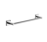 Gedy Manila Towel Rail 45 cm, Chrome Colour, 304 Stainless Steel Components, Cromall and Satin Glass, Dimensions 4.7 x 49 x 6.8 cm and Weight 0.1 kg, Design R&S 45 cm
