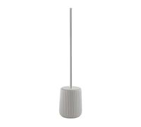 Gedy Marika Toilet Brush Holder, Ceramic, Grey, 10.2 x 10.2 x 45