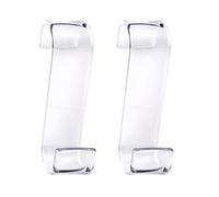 Gedy | Merlino Set of 2 Clothes Hangers, Transparent Finish, Series Made of Thermoplastic Resins