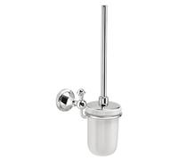 Gedy Nevis Brush, Stainless Steel chromall porcelain, Chrome, 15,5x11,9x40,2cm