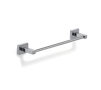 Gedy Olimpo Towel Bar 35 cm Cut Out Bathroom Wall Chrome | L38,4xD6,8xH4,2 cm | Bar | Adjustable 10-35 cm | Screws or glue