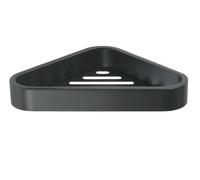 Gedy Outline Soap Dish, Brass, Black, 17x 17x 3