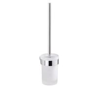 Gedy PIRENEI Brush, Glass Brass chromall Crystal, Chrome, 8,4x10,4x37cm