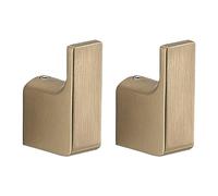 Gedy Pirenei Set of 2 Matt Gold Hangers