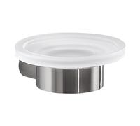 Gedy PIRENEI SOAP BOX, Brass Crystal chromall, Brushed