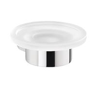 Gedy PIRENEI SOAP Box, Brass Crystal chromall, Chrome