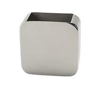Gedy PL981300300 Brush Holder, Chrome, 4.5 x 10 x 10 cm