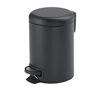 Gedy Potty Bin, Stainless Steel, Black, Large