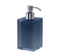 Gedy Rainbow Dispenser, Resin Metal, Blue Petrol, 7x7x16,2cm