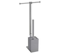 Gedy Rainbow Floor Standing Column, Stainless Steel, Grey, 25.7 x 16 x 58.8