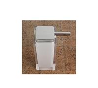 Gedy Rainbow Square Countertop Soap Dispenser, White