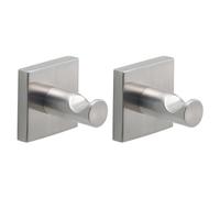 Gedy Set of 2 Fuji Brushed Hangers