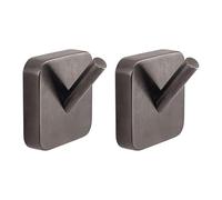 Gedy Set of 2 Hangers Tonga Graphite Matt