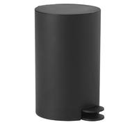 Gedy Sharon 3 Litre Pedal Bin with Lid - Matt Black