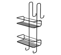 Gedy Shower Basket TITO Wall-Mounted 2P Rectangular Black