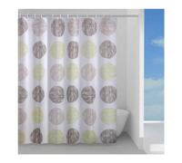 Gedy Shower Curtain Fabric 120x200cm Green Brown Multicolor
