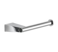 Gedy Tonale Toilet Roll Holder Wall Without Lid Stainless Steel Chrome | 16.2x7.3x2.3 cm | Stainless steel | Quick change of the roll | Ultra-flat geometric design | Chrome