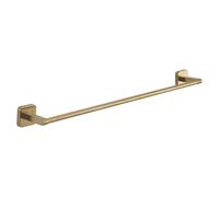 Gedy Tonga Bathroom Towel Rack, Wall Towel Rack, Adhesive Towel Rack, Drill-Free Towel Rack, 60 x 6.9 x 4.7 cm, Matte Gold, Stainless Steel