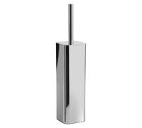 Gedy Tonga Toilet Brush, Toilet Brush, Chrome, Stainless Steel, 8.3 x 8.3 x 38 cm