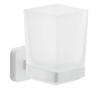Gedy Tonga Toothbrush Holder Matte White