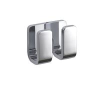 Gedy Towel Hooks OUTLINE Double Hook Chrome