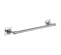Gedy Wizard Towel 30 cm, Dimensions: 4.9 x 35 x 7.4 cm, Brass and Cromall Towel Holder, Chrome Finish, Fixable with 3 m Double-Sided Adhesive, Shortened Bars, R&D Design, 2 Years Warranty, One