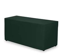 Gee Di Moda Fitted Tablecloth - 48 x 30 Inch Hunter Green Fitted Tablecloth for 4 Foot Rectangle Table - Heavy Duty Washable Fabric - for Buffet Table, Holiday Party, Dinner, Wedding & Trade Show